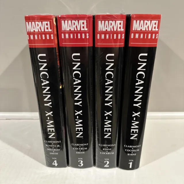 Uncanny X-Men Omnibus Vol 1, 2, 3, 4 lot