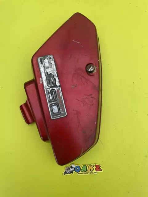 Honda C90 CUB 90 Economy RH pannello cover laterale destro e distintivo originale - C50 C70 #U6