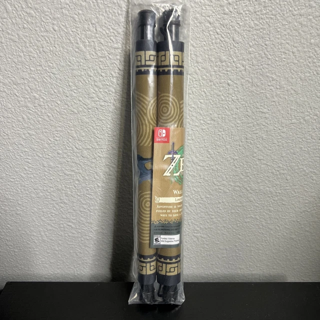 THE LEGEND OF Zelda Tears of the Kingdom Gold Wall Scroll £56.14