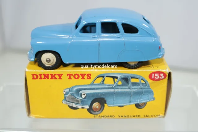 Dinky Toys 153 Standard Vanguard near mint in box all original condition 1:43
