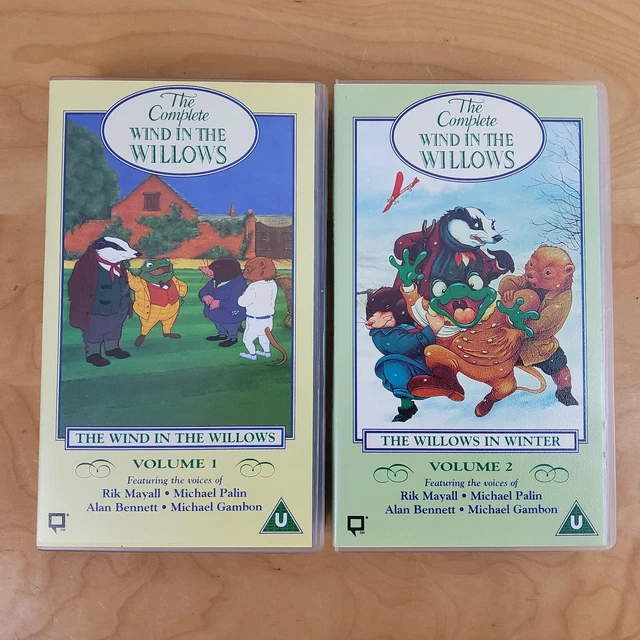 THE COMPLETE WIND In The Willows Volume 1 & 2 Vhs Video Cassette Tapes ...