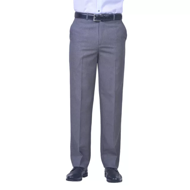 Mens/Boys Smart Formal Causal Trousers Business Office Work Suit Dress Trousers 3