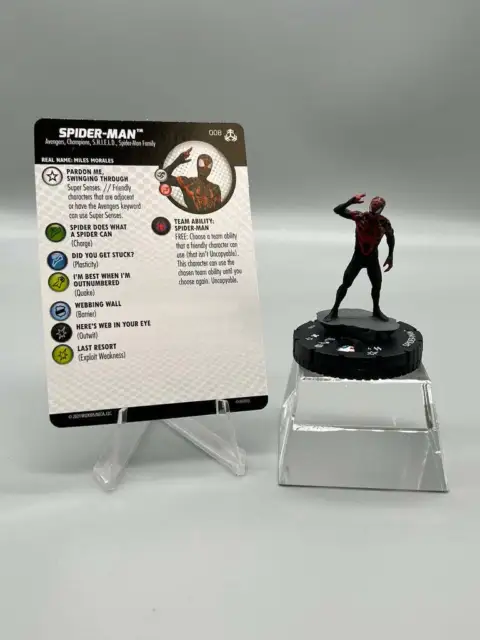 HeroClix Marvel Avengers War of the Realms #008 Spider-man