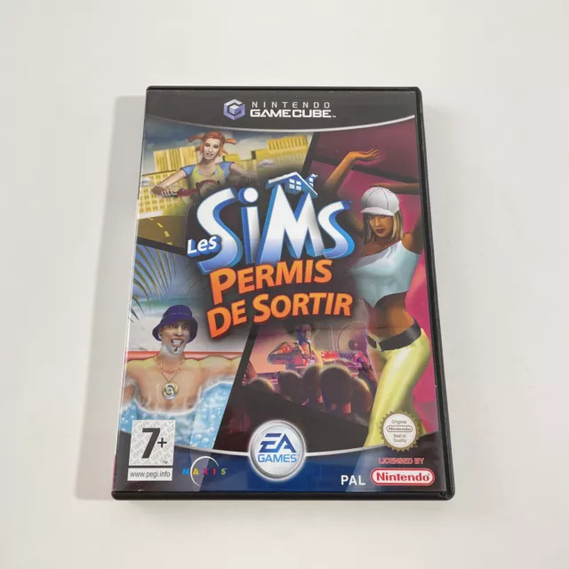 Nintendo Game Cube Les Sims Permis de Sortir FRA Bon état