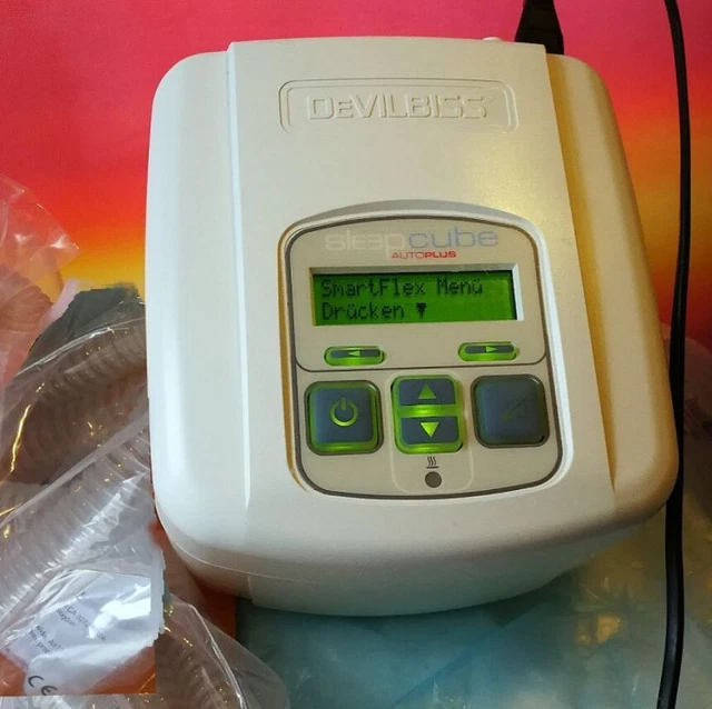 CPAP Maske Devilbiss Gerät SleepCube Auto Plus in Top Zustand gebraucht.