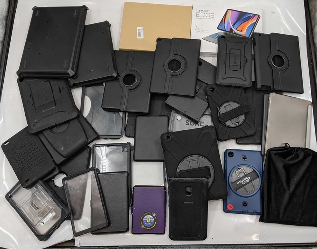 Assorted Tablet Cases (Samsung, iPad, etc.) Lot of 39
