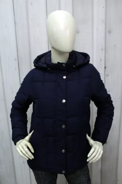 Giubbotto Levi's Donna Taglia S Blu Giubbino Giacca Cappotto Jacket Woman Logo