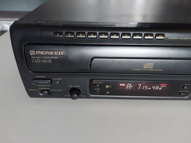 Lecteur Laserdisc Pioneer CLD-S310F - Avec Télécommande - Japon - Bon état