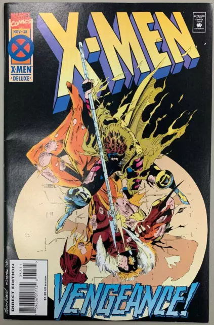 X-Men #38 (MARVEL, 1994, Deluxe Newsstand Edition)