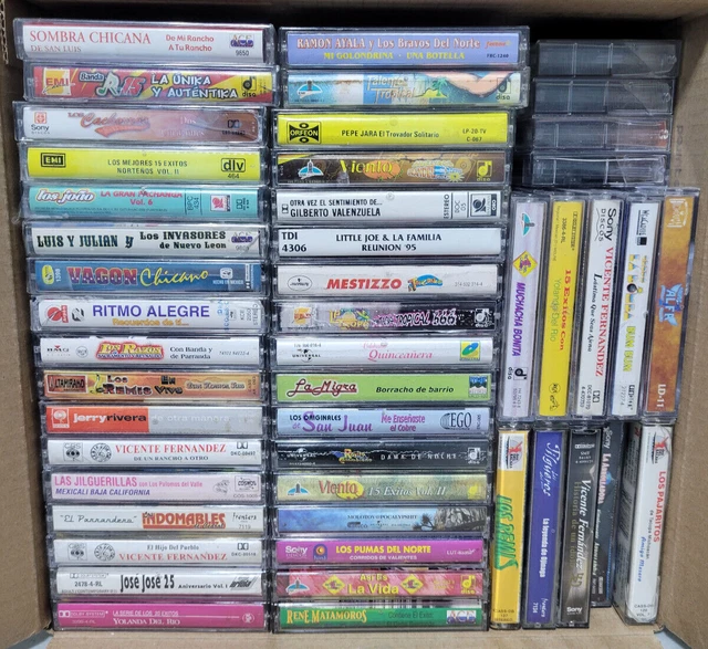 LOT OF 88 Spanish Cassette Tapes See Description Multiple Artists