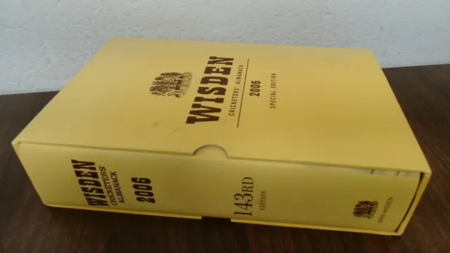 Wisden Cricketers Almanack 2006 Sonderedition (Großversion),