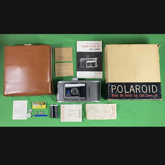 APPAREIL PHOTO POLAROID J66 LAND AVEC ÉTUI