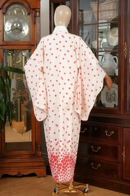 Dear Vanilla Japanese Juban Undergown Women's Kimono Genuine Vintage Mint 7