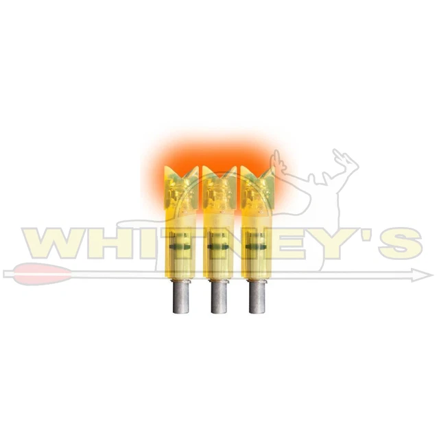 Burt Coyote Lumenok 2219 Crescent Bolt End - Orange - 3pk - 2219C3