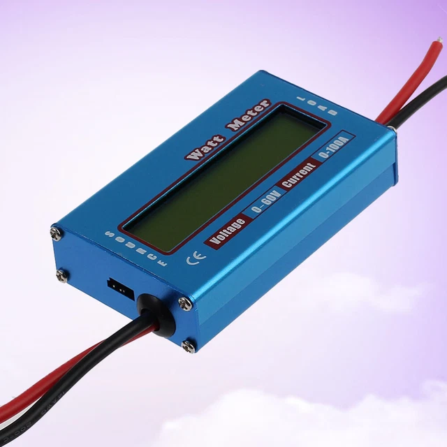 NEU 100A 60V DC RC Helicopter Airplane Battery Power Analyzer Watt Meter