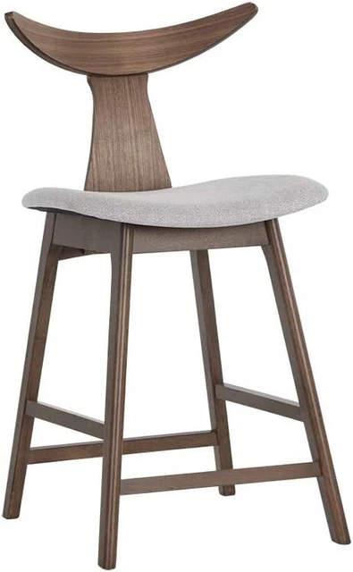 Sunpan Jaxton Counter Stool - Light Grey Light Grey