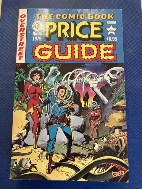Overstreet Comic Price Guide # 9 Wally Wood Sci Fi Cover '79 NM softcover unread