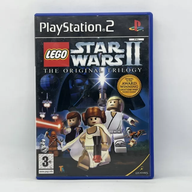 Lego Star Wars II The Original Trilogy PS2 Sony PlayStation Game Free Post PAL