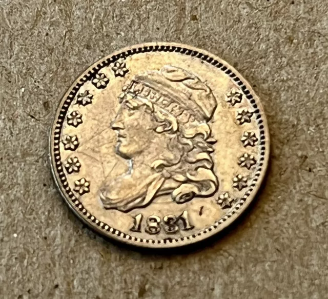 1831 US Capped Bust Half Dime
