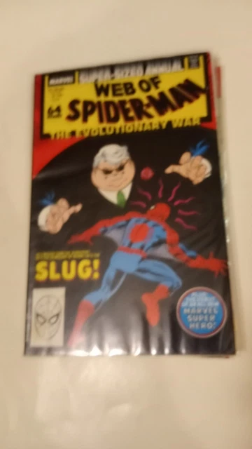 Web of Spiderman  - Annual #4  1988  - Marvel Comics         Spiderman