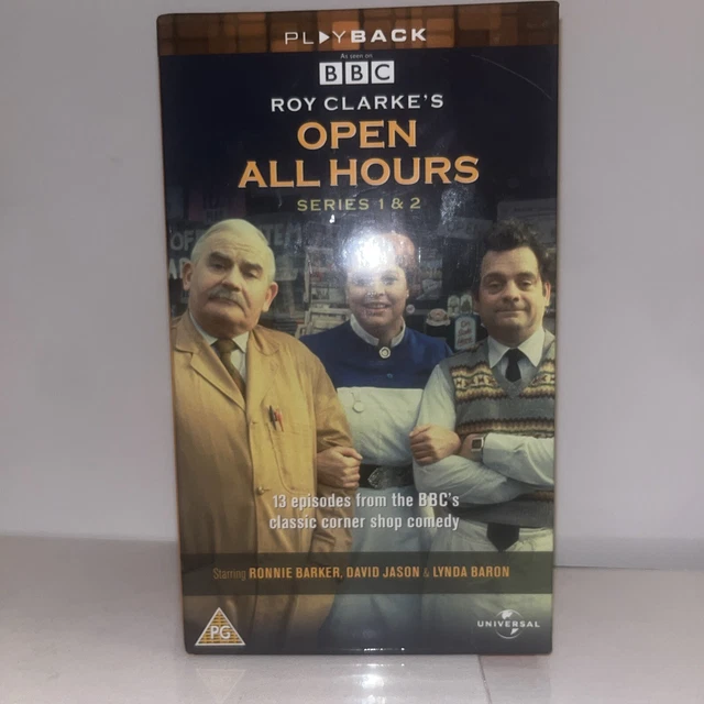 OPEN ALL HOURS vhs Box Set Series 1 And 2 Mint Condition £11.50