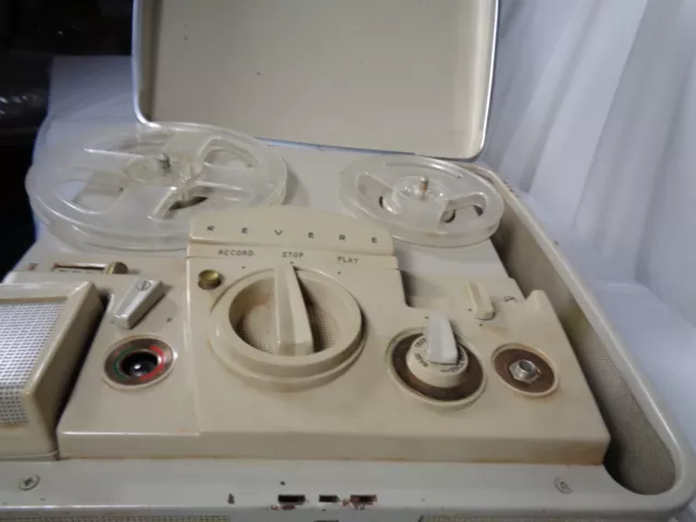 REVERE REEL-TO-REEL TAPE player T-700D - for parts (not working) - original  box £66.34 - PicClick UK