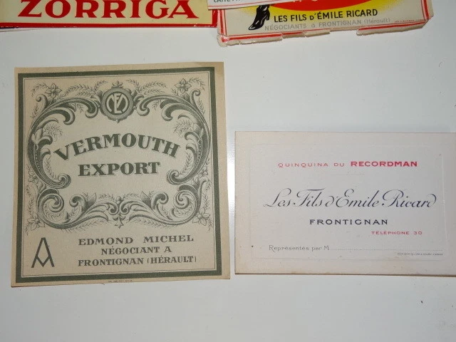 Carnet D'étiquettes Anciennes PACIFIC – Pour Bagages Et Expéditions