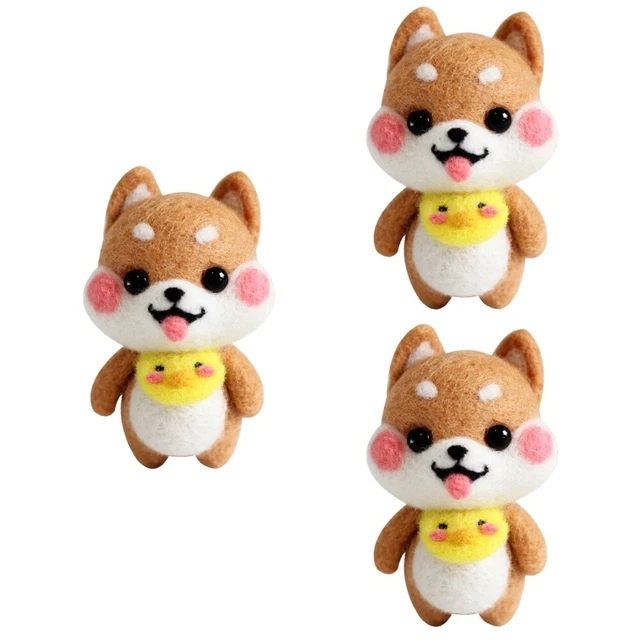 3x Hágalo usted mismo Sello Sentido Herramientas HÁGALO USTED MISMO Peluche Muñeca Set