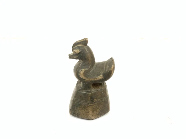 Vintage Burmese Chinthe opium weight