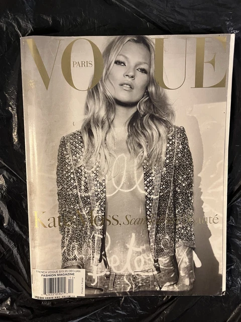 VOGUE PARIS KATE Moss Special Edition Magazine Unopened