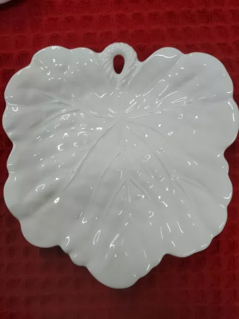 FITZ AND FLOYD Bristol 6 inch Appetizer Plate white Holiday gifts dinner parties