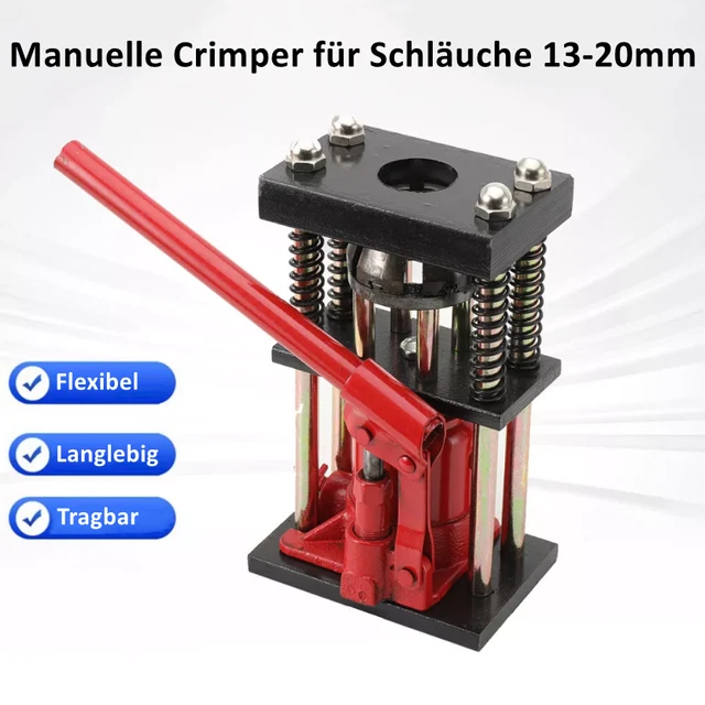 Schlauchpresse 6 Backen Hydraulische Schlauchpresse Manuell Mit 6 Backen – Für Niederdruck, Ohne Marke 6 Backen Schlauchpresse