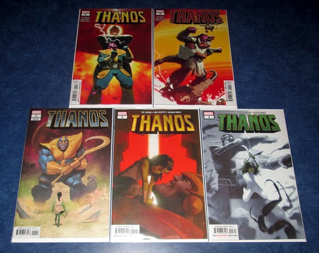 THANOS 1 2 3 4 5 6 1st print set MARVEL COMIC 2019 GAMORA TINI HOWARD NM 9/25
