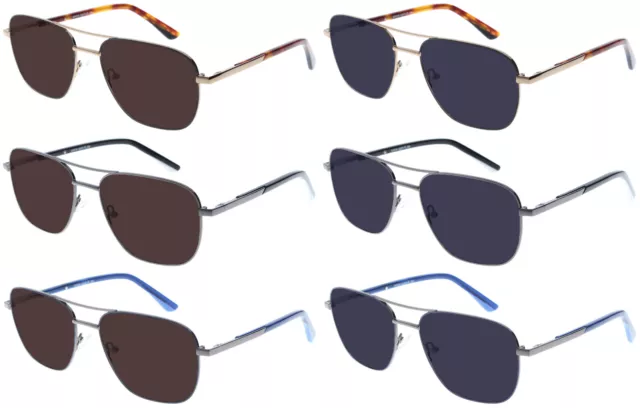 Piloten-Sonnenbrille / Fernbrille HARRY mit Tönung und wählbarer Sehstärke NEU