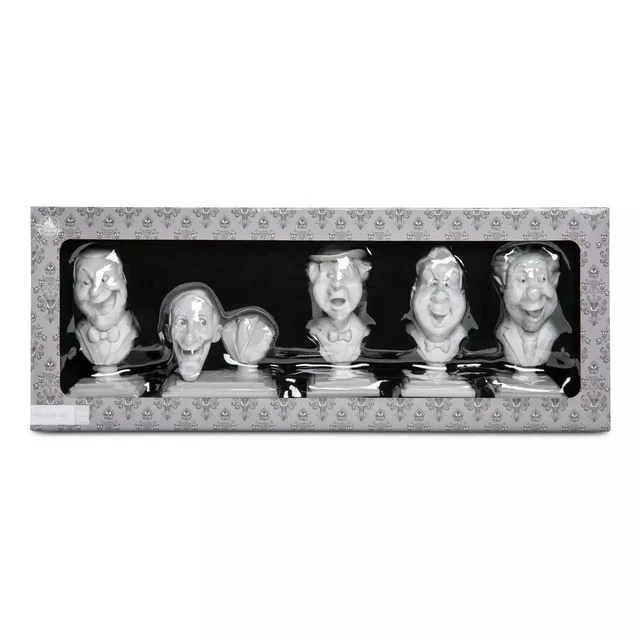 DISNEY HAUNTED MANSION 50th Anniversary Singing Busts Resin Figurine