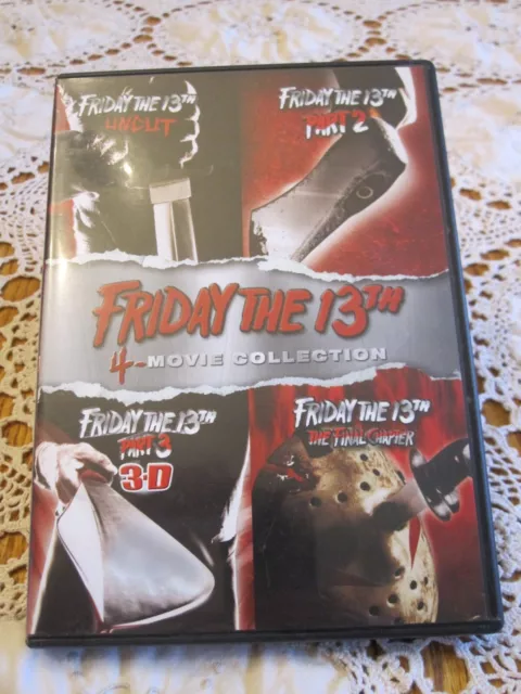 FRIDAY THE TH MOVIE COLLECTION Uncut Part Part D The Final Chapter DVD PicClick