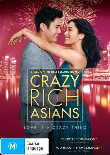 Crazy Rich Asians (DVD, 2018)