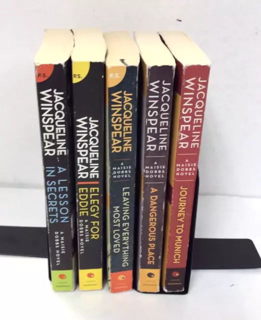 MAISIE DOBBS BOOKS NO 8 - 12 Jacqueline Winspear Lot of 5 Paperbacks