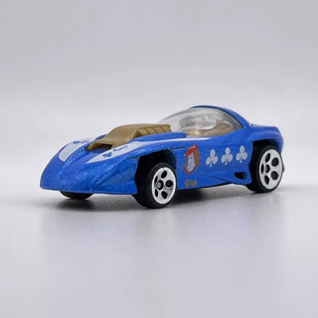 Hot Wheels Silhouette II Blue Dealer's Choice 5-DOT Wheels 1:64 Diecast Car