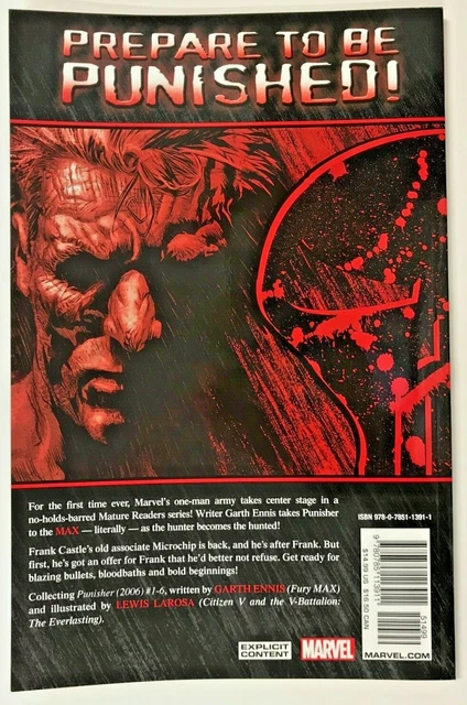 Punisher MAX TP Vol 1 In The Beginning 33% OFF with FREE Shipping! 3
