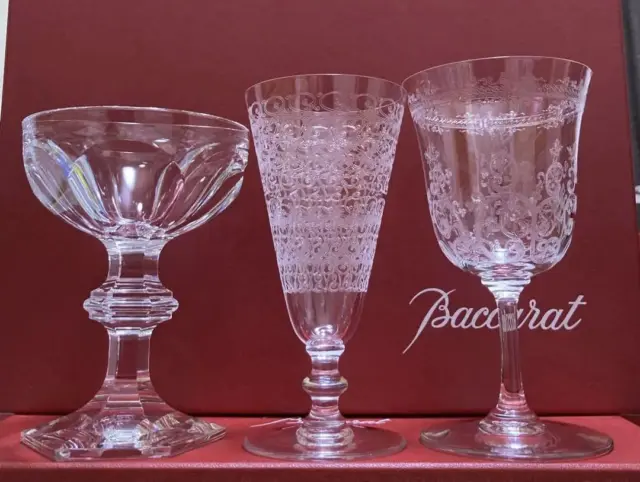 Baccarat Harcourt Champagne Coupe And Rohan Lafayette Large