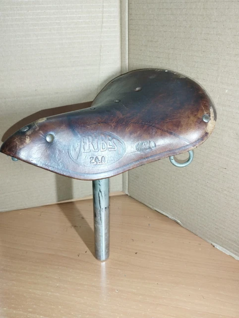 ancienne selle de velo en cuir ADGA - Saddle - 1960