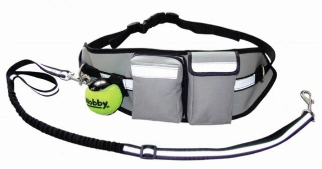 Hundeleine EXPERT Joggingleine Bauchtasche Bauchgurt mit Leine