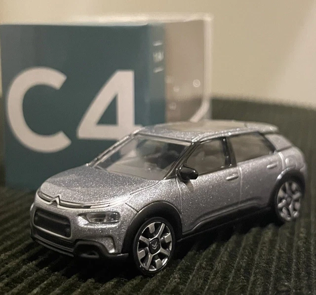 Modèle Réduit Norev 1/43 Citroën C4 Toit Panoramique 2007 - Bleu - Occasion