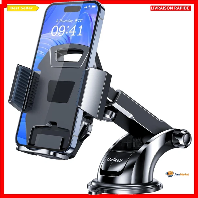 Support de Bureau Support Smartphone Universel K10 Argent