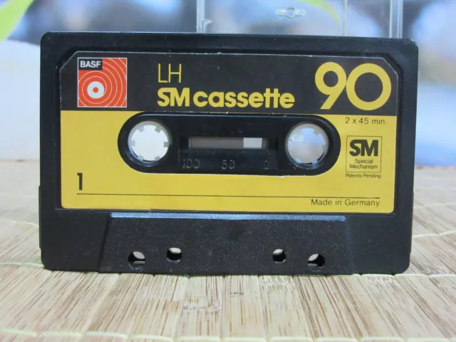 1 X Basf Lh 90 Vintage Cassette. 1979. No Cover. Very Good Condition.