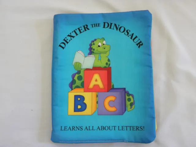 #2 soft baby book dexter dinosaur alphabet book