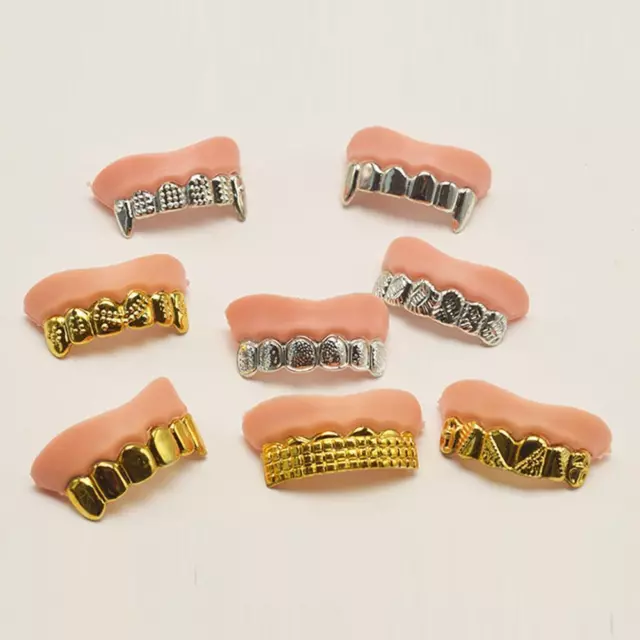 Fake Dentures Terrifying joke teeth For adults Prank Props| H4C7