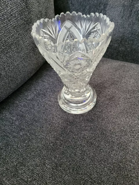 Crystal 6" Vase