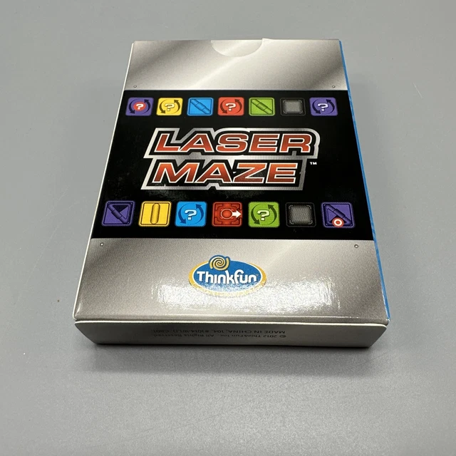 Solution Card Game LASER MAZE GAME Replacement Puzzle Solution Cards EUC Think Fun Logic ...